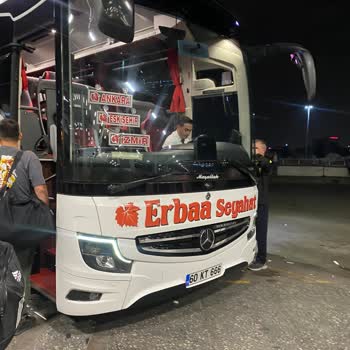 Erbaa Seyahat'in Geciken Seferi, Yetersiz İkram Ve Tehlikeli Sürüşü