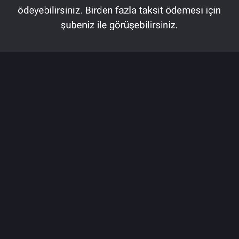 VakıfBank Erken Kredi Taksit Ödemesine İzin Vermiyor
