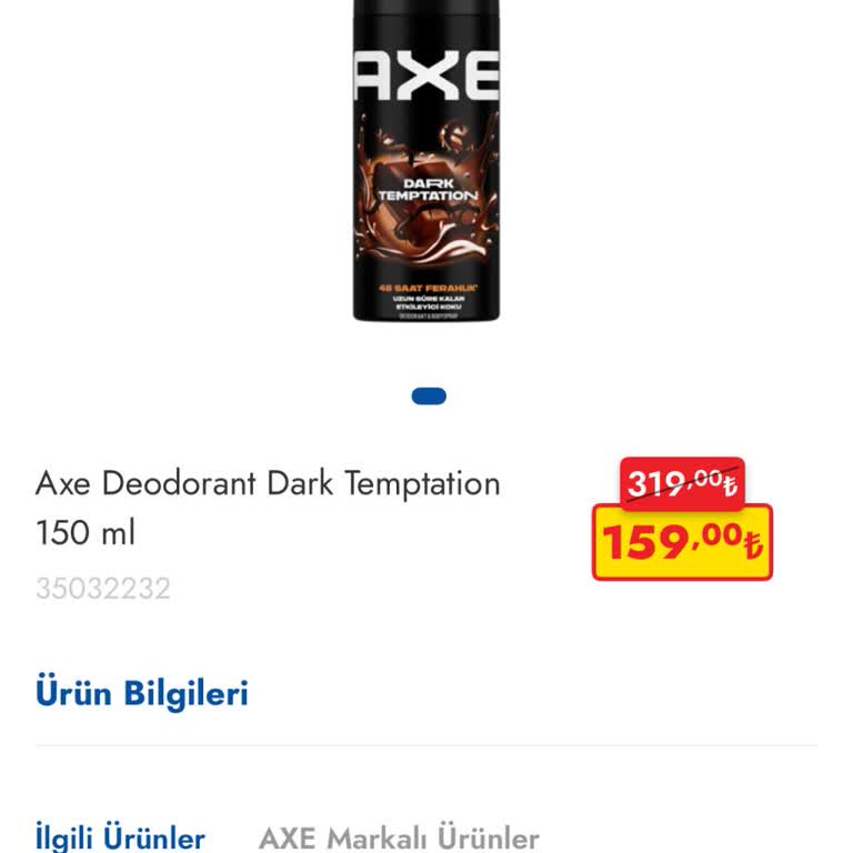 Şok Market Axe Deodorant 2 Al 1 Öde Kampanyasında Fiyat Yanıltması Ve İade Talebi