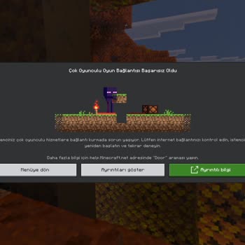 Minecraft Çok Oyunculu Bağlantı Sorunu Ve İade Talebi