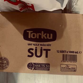 Torku UHT Sütünün Bozuk Çıkması Çocuğumuz İçin Sağlık Endişesine Yol Açtı