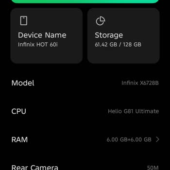Infinix Hot 60i Android 16 Update and Lock Screen Customization Request