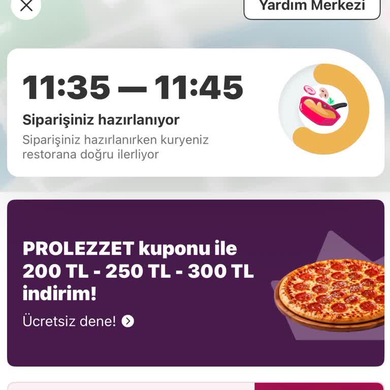 Yemeksepeti Siparişimin Gecikmesi Ve Müşteri Temsilcisine Ulaşılamaması