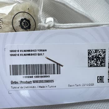Yataş Yorganının Yıkama Sonrası Çekmesi Ve Değişim Reddi