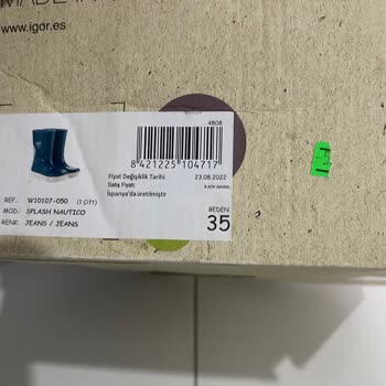 İgor Çocuk Botunda Üretim Hatası Ve Kısa Sürede Deforme Olma