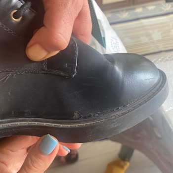 İnci Deri Botta Kısa Sürede Aşınma Ve Açıklamasız Garanti Reddi