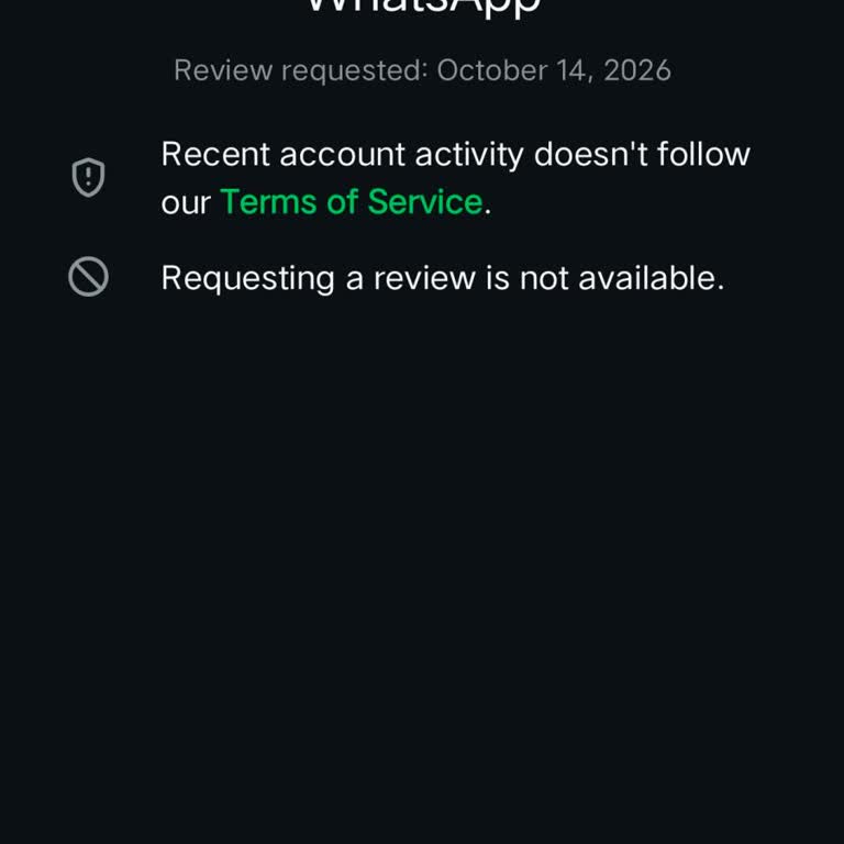 Please Reactivate My Whatsapp Account