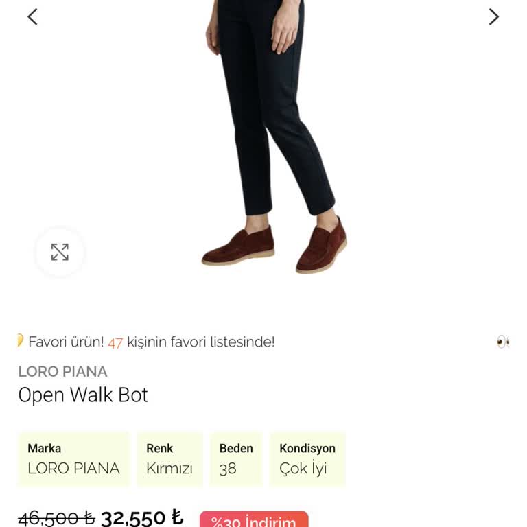 Loro Piana Ayakkabı Siparişinin Onaylı Fiyatı Üzerinden Tek Taraflı İptal