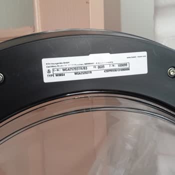 Bosch Çamaşır Makinesinde Çizik, Servis Sorumluluk Reddi Ve Kurutma Makinesi Program Sorunu
