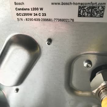 Bosch Condens 1200 W Error 227: Request for Official Service Report