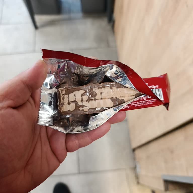 Tadelle King Size Fındık Dolgulu Sütlü Çikolata: Beyaz Lekeler Ve Bozulmuş Görünüm