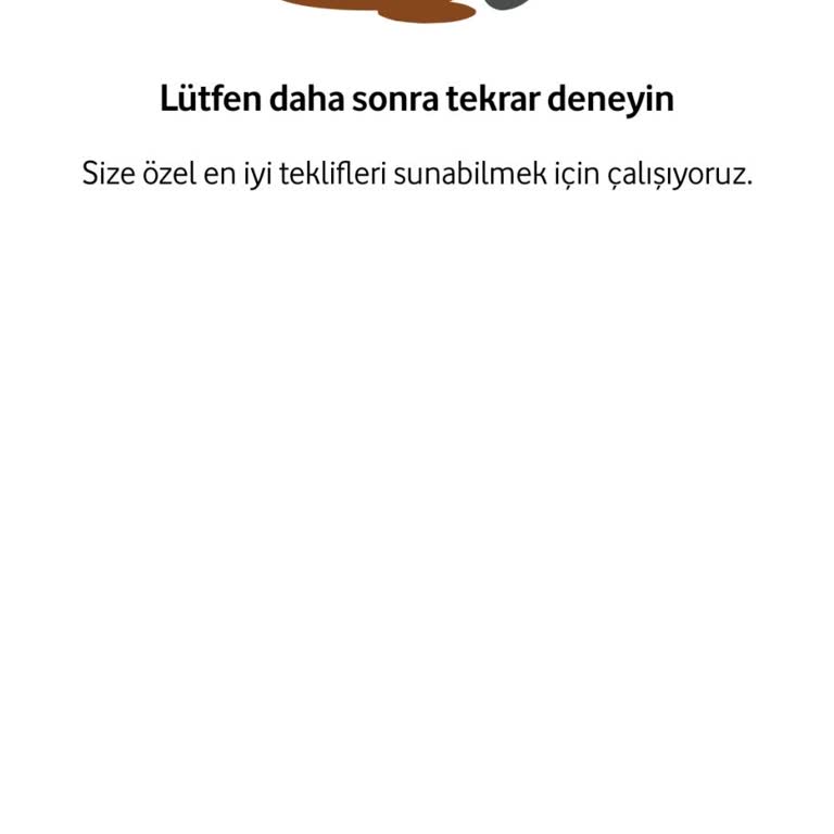Faturasız Hattan Faturalı Tarife Geçişinde Sistem Hatası