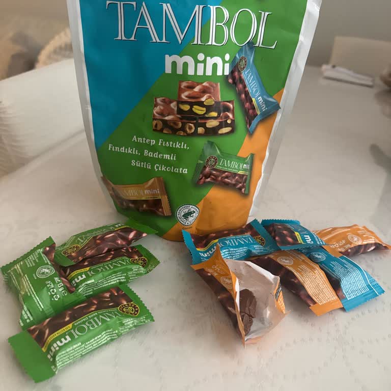 Kahve Dünyası Tambol Mini Çikolata Paketi Bademli Ve Fındıklı Çikolataların Bozulması