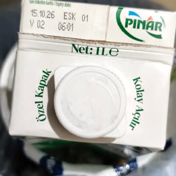Migros'tan Alınan Pınar Pastörize Sütü Süresi Dolmamış Olmasına Rağmen Bozuldu