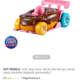 Yanlış Hot Wheels Ürünü Gönderildi, Donut Şeklindeki Doğru Ürün Hemen Talep Ediyorum