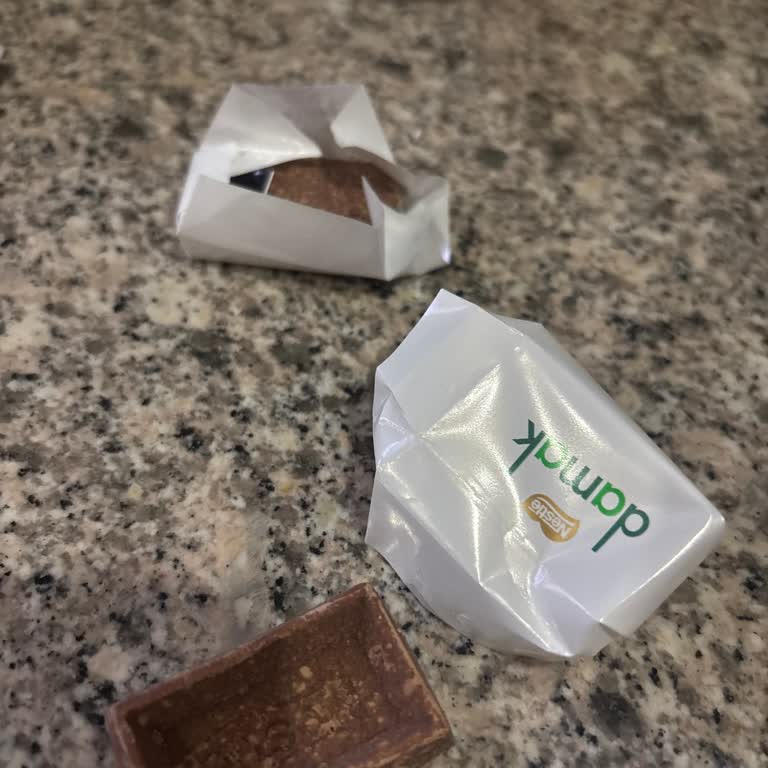 Aydın Buharkent Bakkalından Alınan Nestlé Damak Çikolatası Bozuk Ve Kurtlu