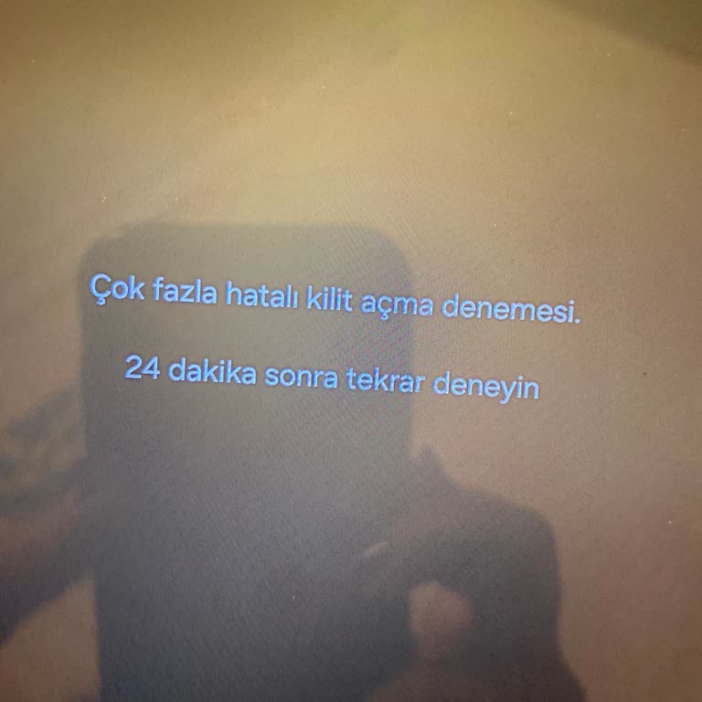 Samsung Tablet Kilit Şifresi Reddediyor, Kullanılamıyor