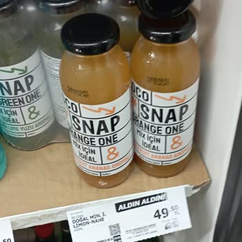 A101 Loco Snap Orange One İçeceğinde Sağlık Sorunu Ve Güvenlik Endişesi