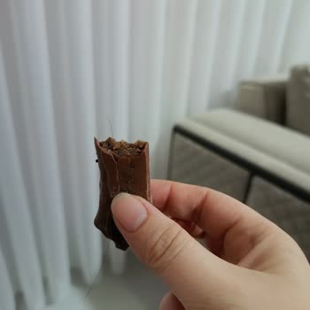Halktan Kuruyemiş Çikolatalı Kestane Ürününün İçinde Kıl Bulunması