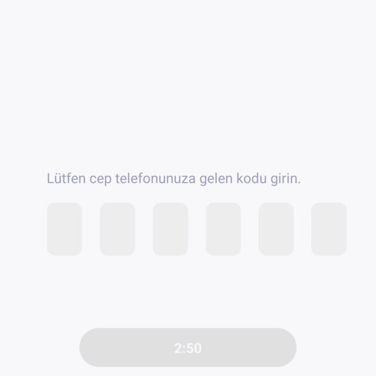 Sağlığım Cepte Uygulamasına Girişte SMS Kodu Gelmemesi
