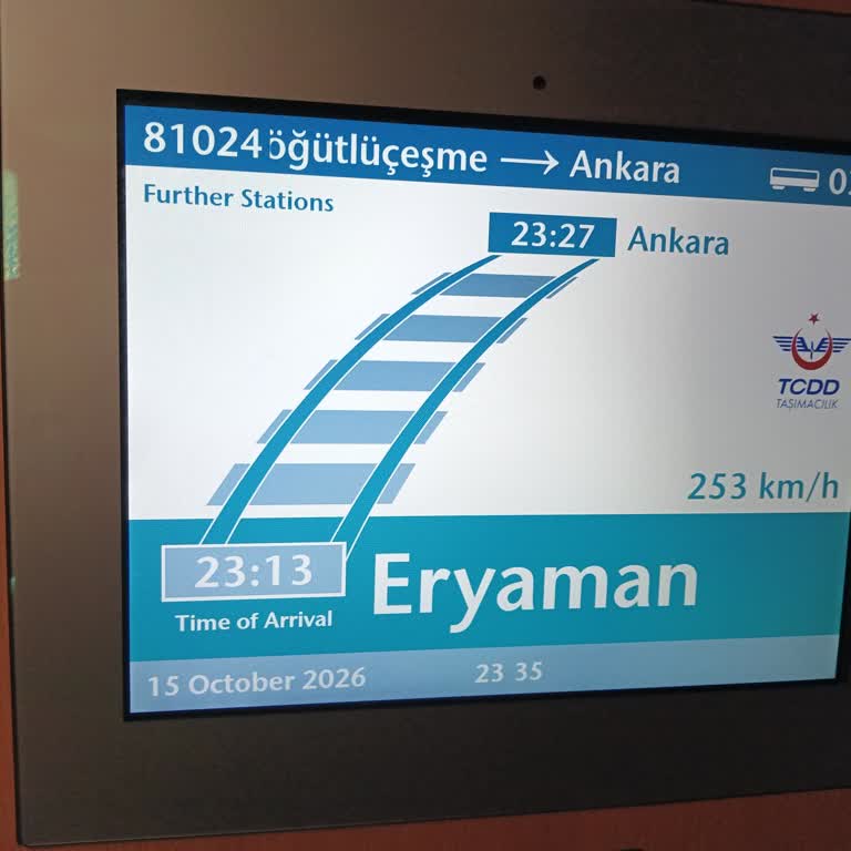 TCDD Taşımacılık’ta Sürekli Gecikmeler Ve Yetersiz Yolcu Bilgilendirmesi
