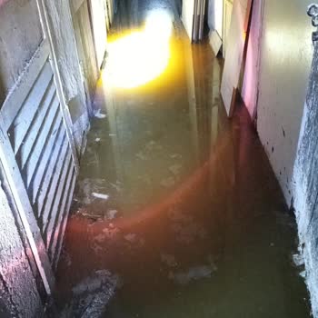 Kağıthane Belediyesi Bedaş’ın Kazı Sonrası Yağmur Sularının Apartmana Sızması Ve Çözüm Talebi