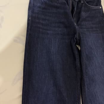 Mavi Malibu Jean İlk Yıkamada Çizgili İz Bıraktı Değişim Talebi