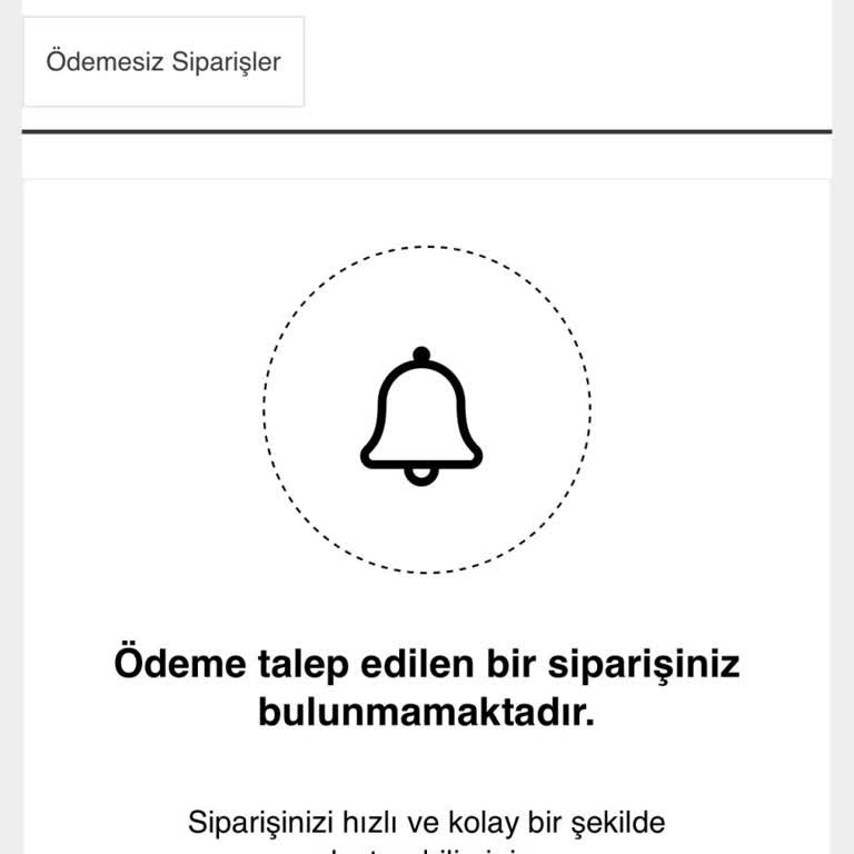 Siparişimin Sistemde Görünmemesi Ve İptal İsteği