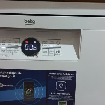 Beko Bulaşık Makinesi Kapak Kusuru Değişim Talebi
