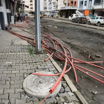 Samsun Çarşamba Orta Mahalle'de Turkcell Superonline Kablolarının Kopması Ve Güvenlik Endişesi