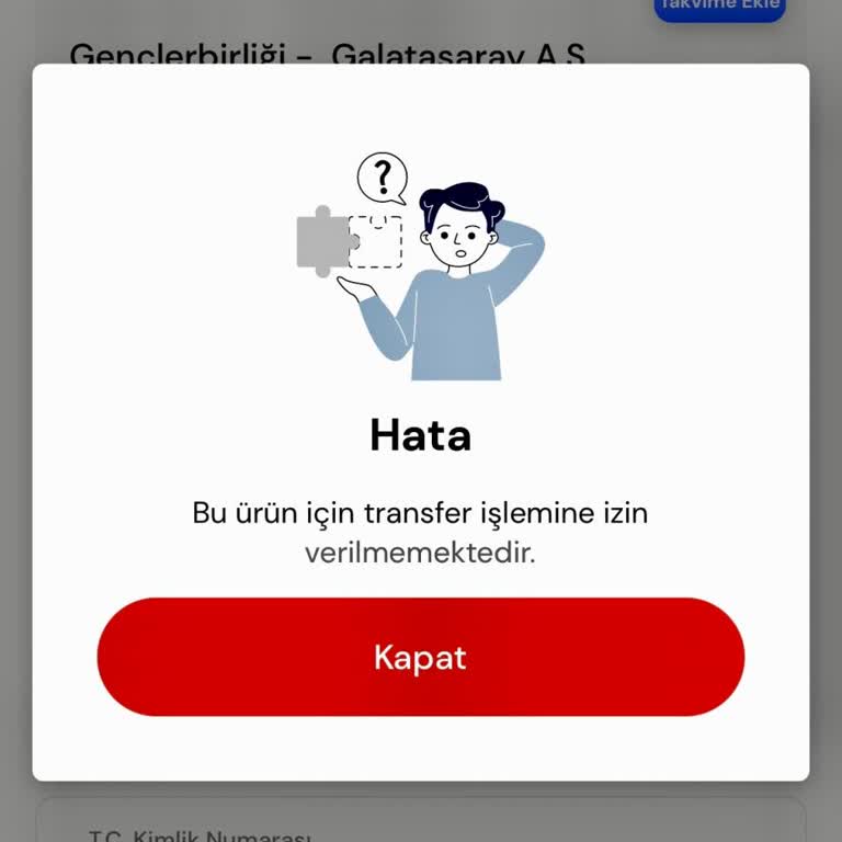 Gençlerbirliği Ve Galatasaray Maç Bileti Transferi Engellendi, Gereksiz Süre Uzatma Ücreti Ödendi