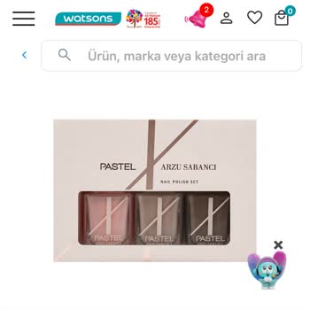 Pastel A*** S****** Oje Setinde Tırnak Sararması