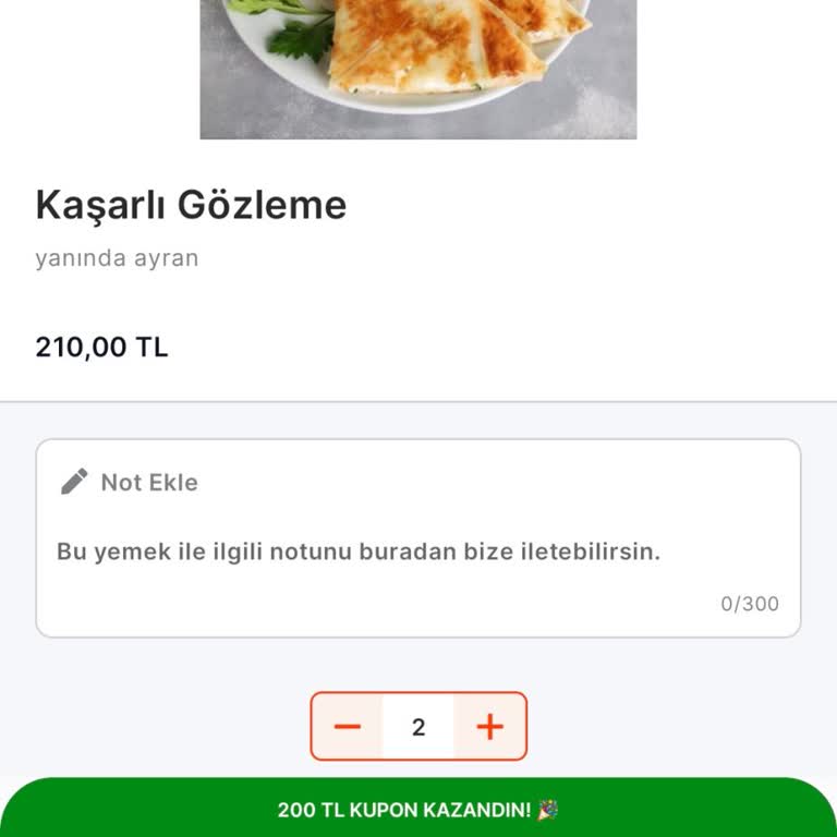 Migros Yemek Siparişinde Görsel Ve Ürün Uyuşmazlığı Ve Tam İade Talebi