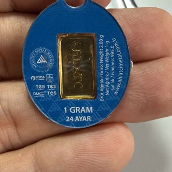 Ahlatcı Metal Gram Altının Sahte Çıkması Ve Maddi Kayıp