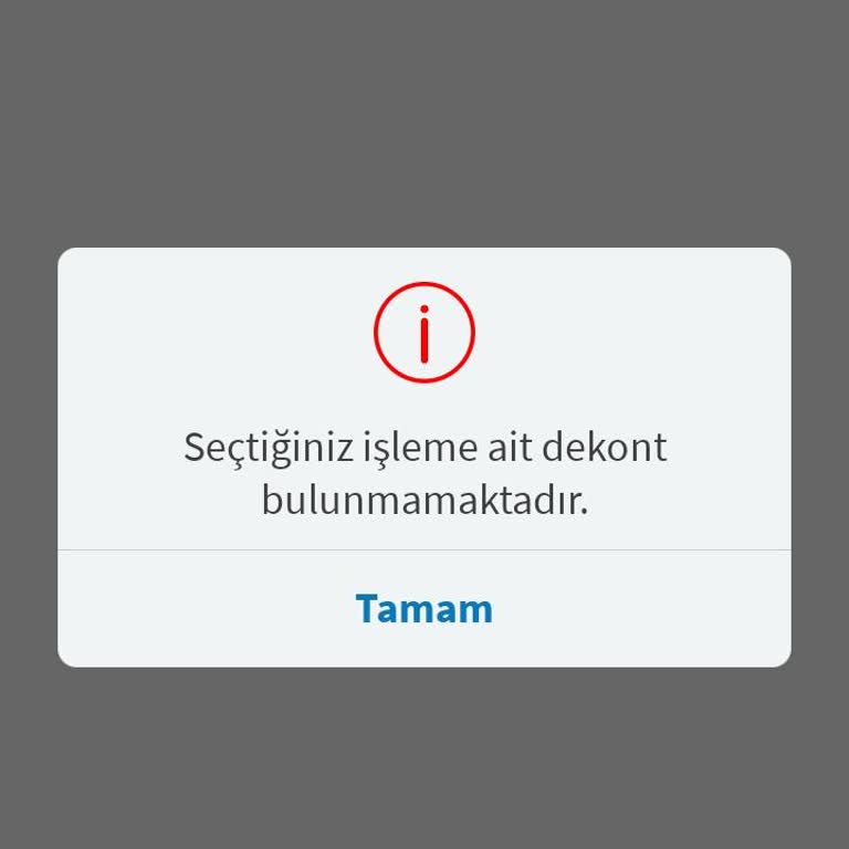 Staj Ücreti Dekontu Görülemiyor