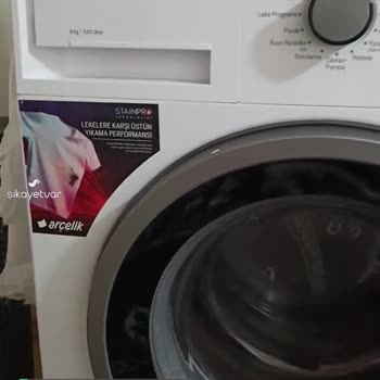 Arçelik 9 Kg Çamaşır Makinesi Gürültülü Çalışıyor