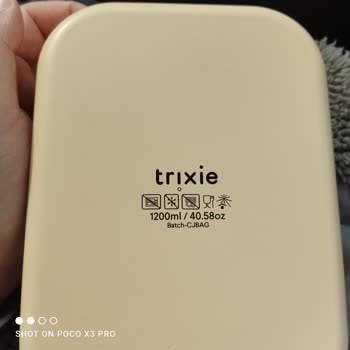 İlk Yıkamada Kabaran Trixie Çelik Beslenme Kabı İçin Mağaza Değişim Reddi