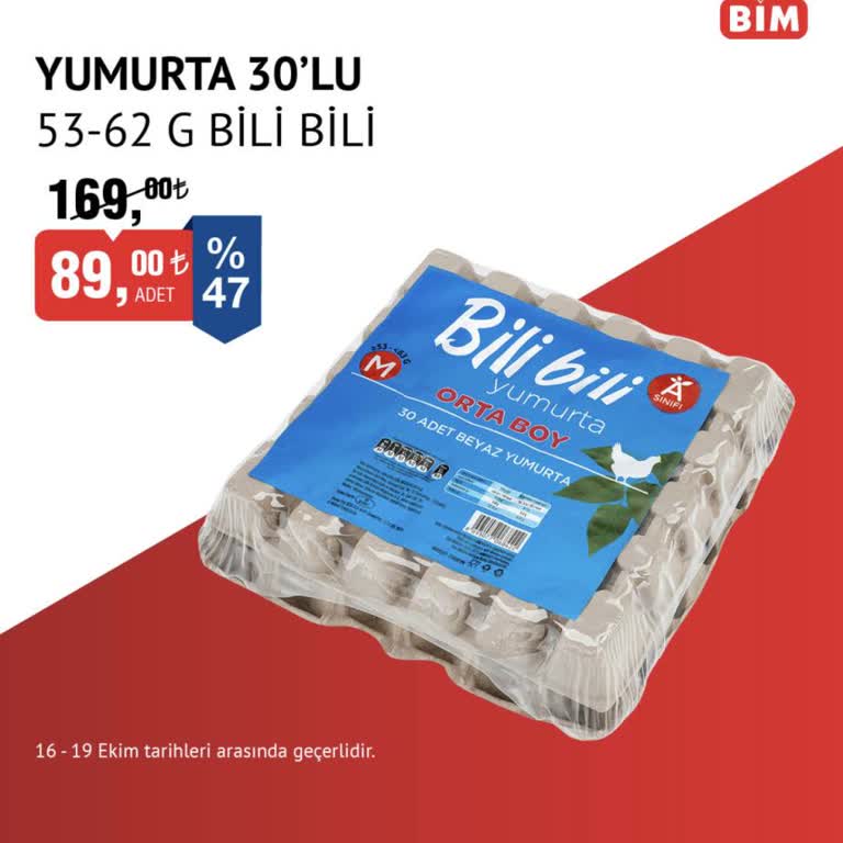 Bili Bili 30’lu Yumurta Kampanyasında Yetersiz Stok Ve Yanıltıcı Reklam