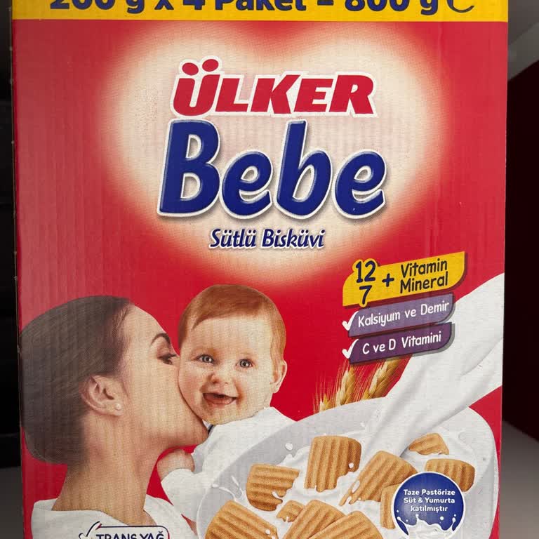 Ülker Bebe Sütlü Bisküvinin Sütle Karışmama Ve Parçalanmama Sorunu