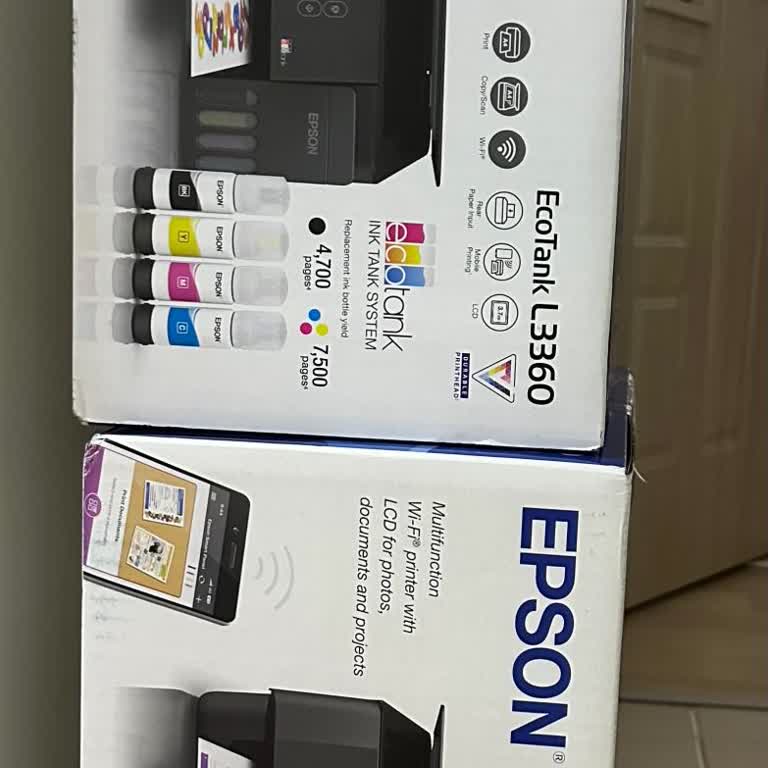 Marmara Forum Teknosa'dan Sipariş Edilen Beyaz Epson L3366 Yazıcı Yerine Siyah Gönderilmesi
