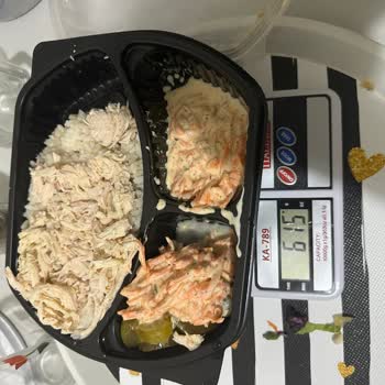 Migros Yemek Çift Porsiyon Tavuklu Pilavın Yarım Kalanı İçin Nakit İade Talebi