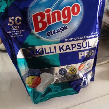 Bingo Akıllı Kapsül Pro Tabletleri Bulaşıkları Temizlemiyor