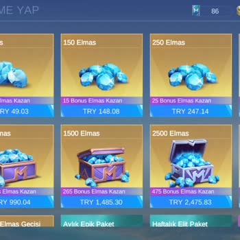 Epindinar'dan Mobile Legends Bang Bang 8300 Elmas Siparişinde Eksik Teslimat Ve İade Talebi