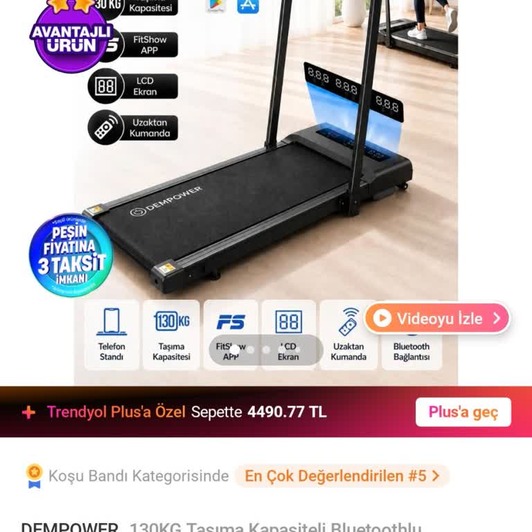 Dempower Koşu Bandında E6 Hatası Ve Garanti Kapsamında Onarım İsteği