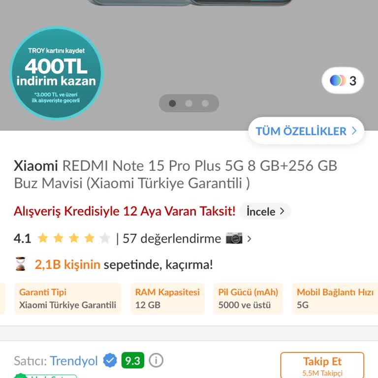 Xiaomi Redmi Note 15 Pro Plus 5G Ürün Sayfasında Yanlış RAM Bilgisi