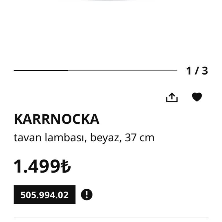 İKEA'ye Ulaşım Sorunu Ve Tavan Lambası Montaj Bilgisi Eksikliği