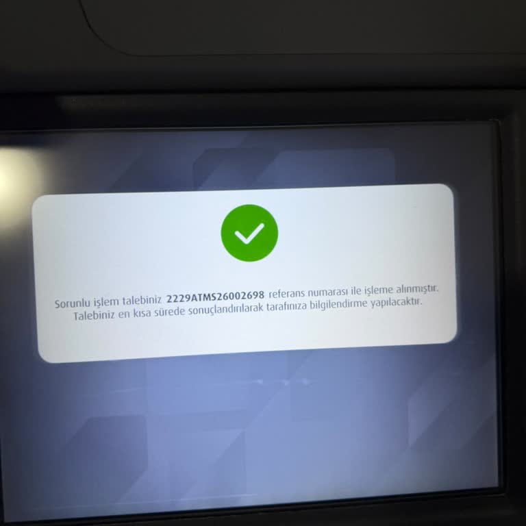 Ziraat Bankası ATM'sinde 12.000 TL Para Kaybı Ve Çözüm Talebi