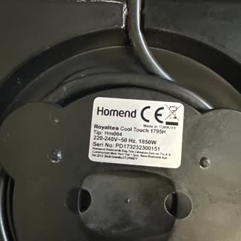 Homend Royaltea Cam Demlik Kırılması Ve Alt Gövde Çatlaması İçin Garanti Servisi Çözüm Sunamıyor