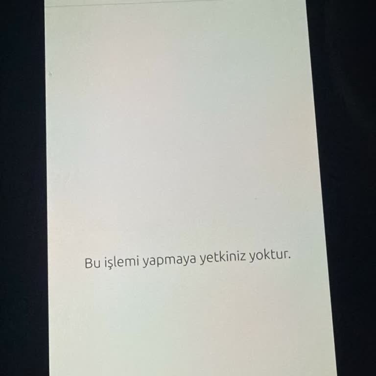 Yapı Kredi Hesabımda Yetki Kısıtlaması Nedeniyle Transfer İşlemi Engellendi