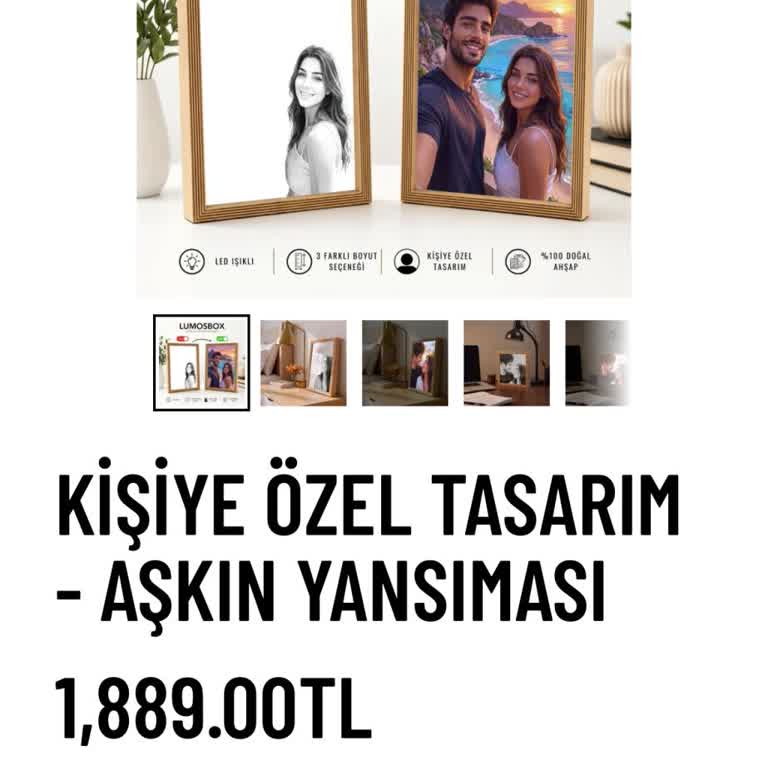 Lumosbox'la İletişimsizlik Nedeniyle Özel Tasarım Ürün İadesi Ve Ücret Geri Ödeme Talebi
